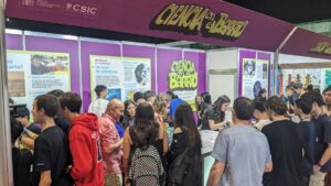 Ciencia en el Barrio participa con un stand propio en la Feria de la Ciencia de Sevilla
