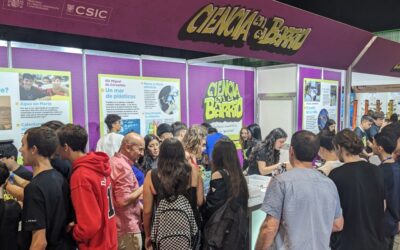 Ciencia en el Barrio participa con un stand propio en la Feria de la Ciencia de Sevilla